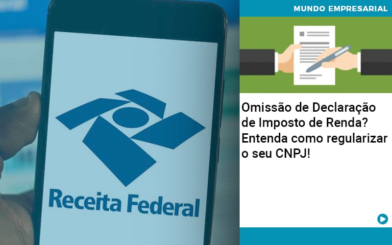 Omissão De Declaração De Imposto De Renda? Entenda Como Regularizar O Seu Cnpj! - Contabilidade em Presidente Epitácio - SP | @ellenreginacontadora