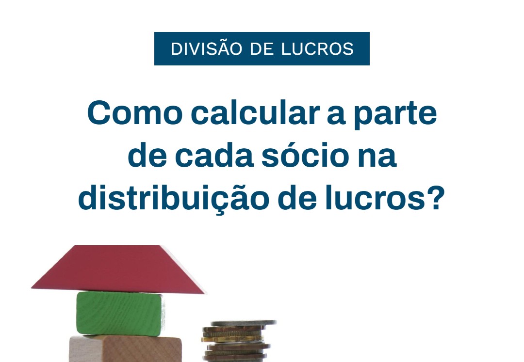 Como Calcular A Parte De Cada Sócio Na Distribuição De Lucros - Contabilidade em Presidente Epitácio - SP | @ellenreginacontadora