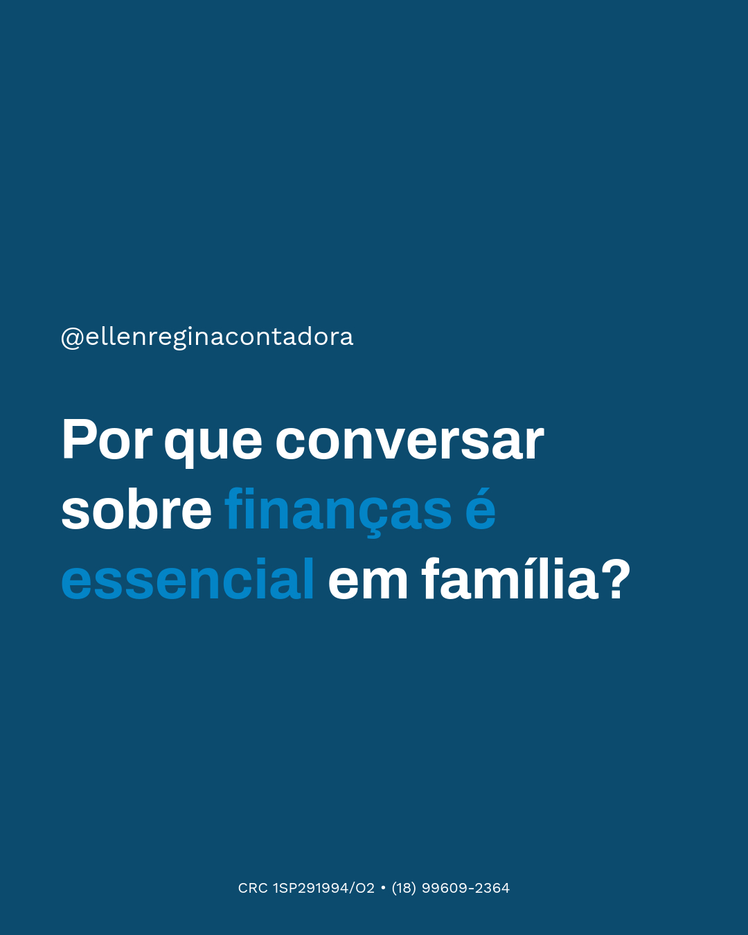 Por Que Conversar Sobre Finanças é Essencial Em Família - Contabilidade em Presidente Epitácio - SP | @ellenreginacontadora