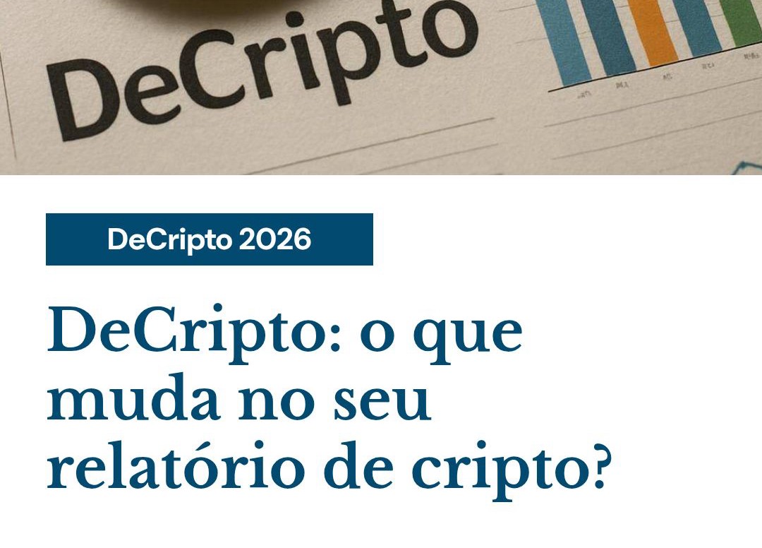 Decripto O Que Muda No Seu Relatório De Cripto - Contabilidade em Presidente Epitácio - SP | @ellenreginacontadora