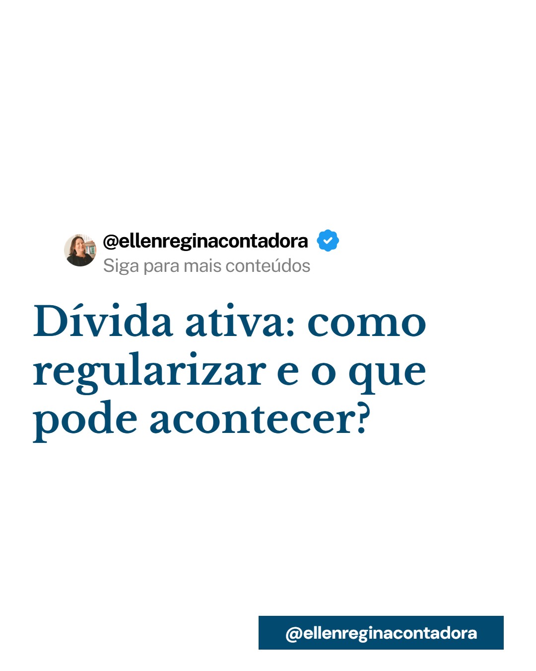 Dívida Ativa Como Regularizar E O Que Pode Acontecer - Contabilidade em Presidente Epitácio - SP | @ellenreginacontadora
