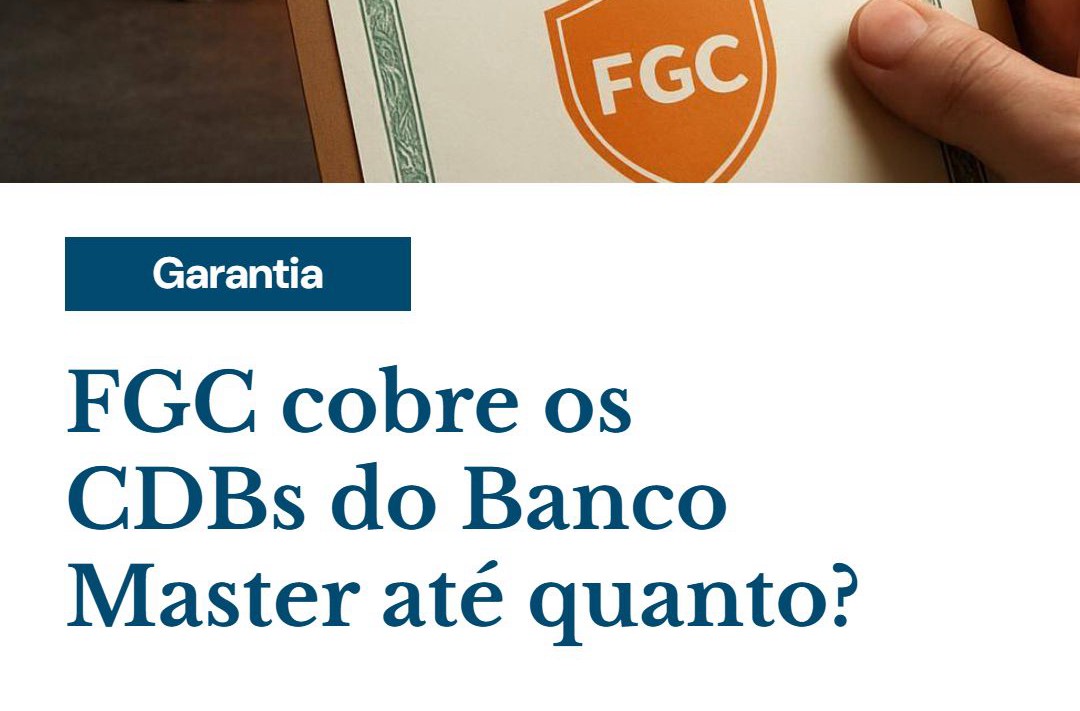 Fgc Cobre Os Cdbs Do Banco Master Até Quanto - Contabilidade em Presidente Epitácio - SP | @ellenreginacontadora